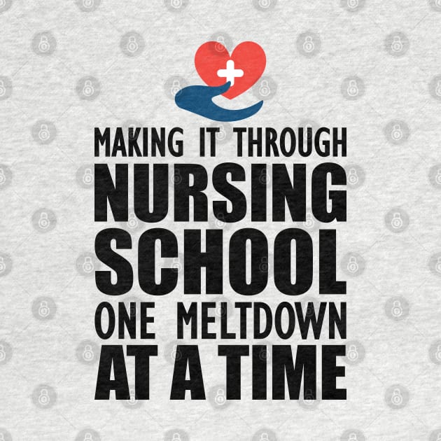 Nursing School - Making it through nursing school one meltdown at a time by KC Happy Shop